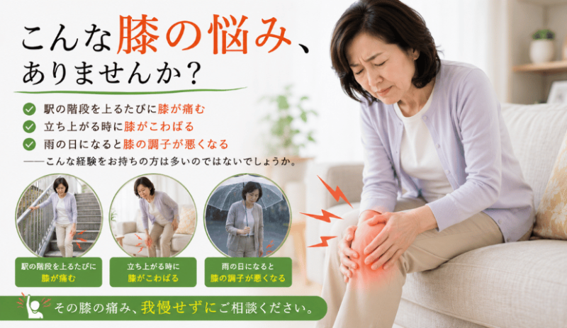 膝の痛み